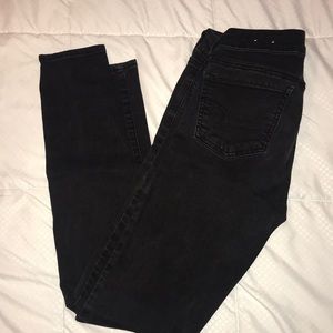 AE BLACK JEGGINGS